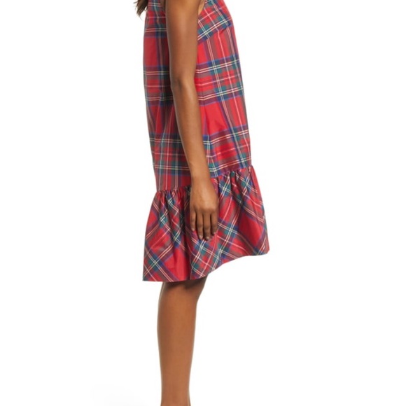 NWT Vineyard Vines Amelia Jolly Plaid Swing Dress - Picture 3 of 6